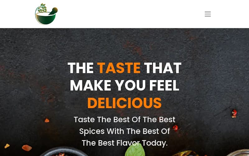 Asal Masala spice brand website